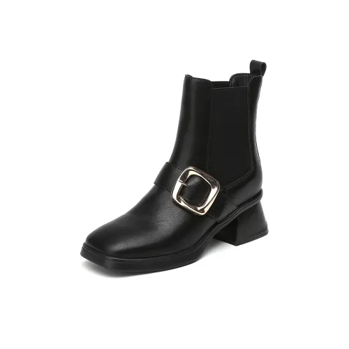 EXULL Q Short Chelsea Boots 5cm Women's