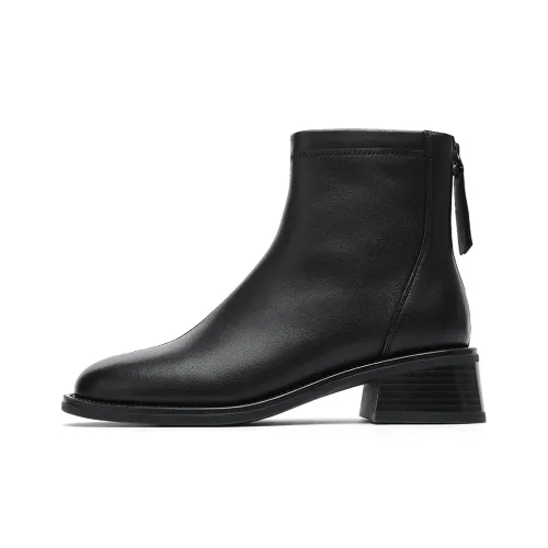 GOLDLION Ankle Today Chunky Heel Women's