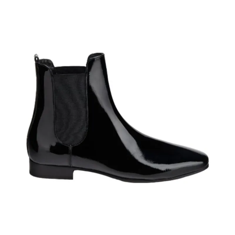 AGL Short Chelsea Boots 2cm Women's Black-1
