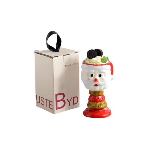 TLIT Embroidered Elderly Ice Cream Cup Ceramic 250ml