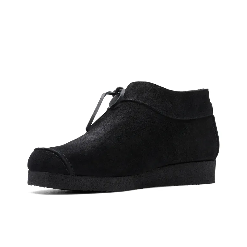 Clarks Originals Breathable Warm Slip Resistant Short Outdoor Boots Men's Black-1