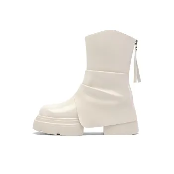 DAPHNE Ankle Boots Women's Ecru/Black