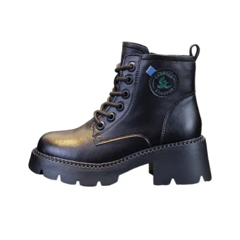 The Mystery Of Glamour Short Martin Boot Women's