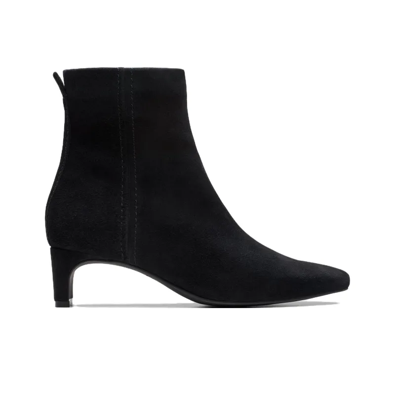 Clarks Edina Up Ankle Boots Women's Black-2