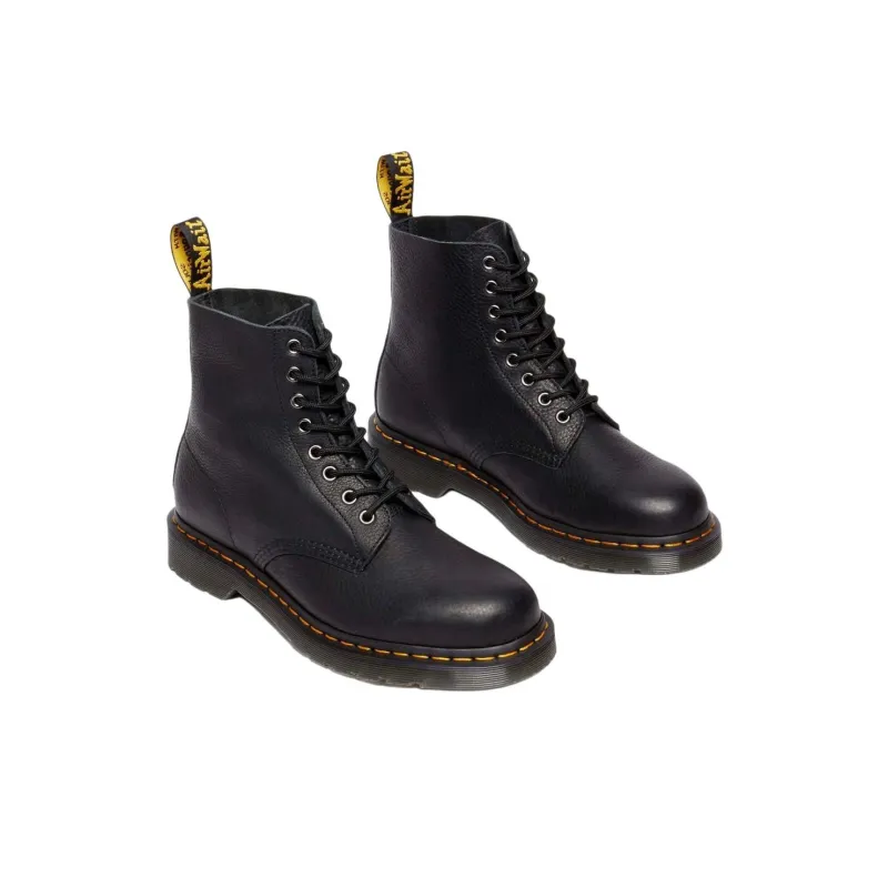 Dr. Martens 1460 Ambassador Leather Lace Up Boots Black-3