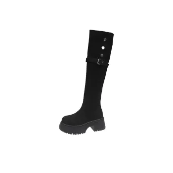 Nrillo Over The Knee Boots Unisex White