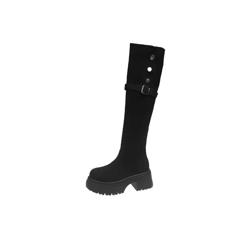 Nrillo Over The Knee Boots Unisex White-0