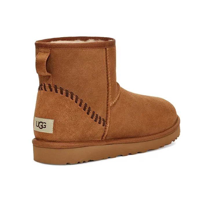 UGG Classic Mini Deco Suede Boot 'Brown'-3