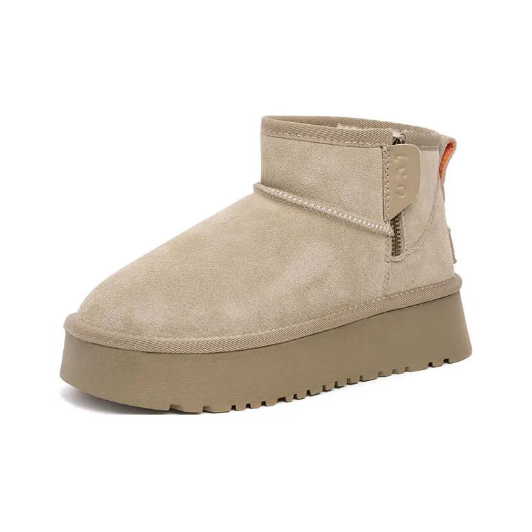 JOSINY Snow Boots Women's Camel/Khaki-1