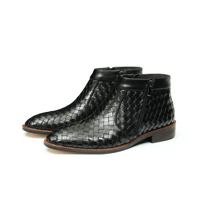 ASTON M.JAZZ Ankle Boots 3cm Men's-2