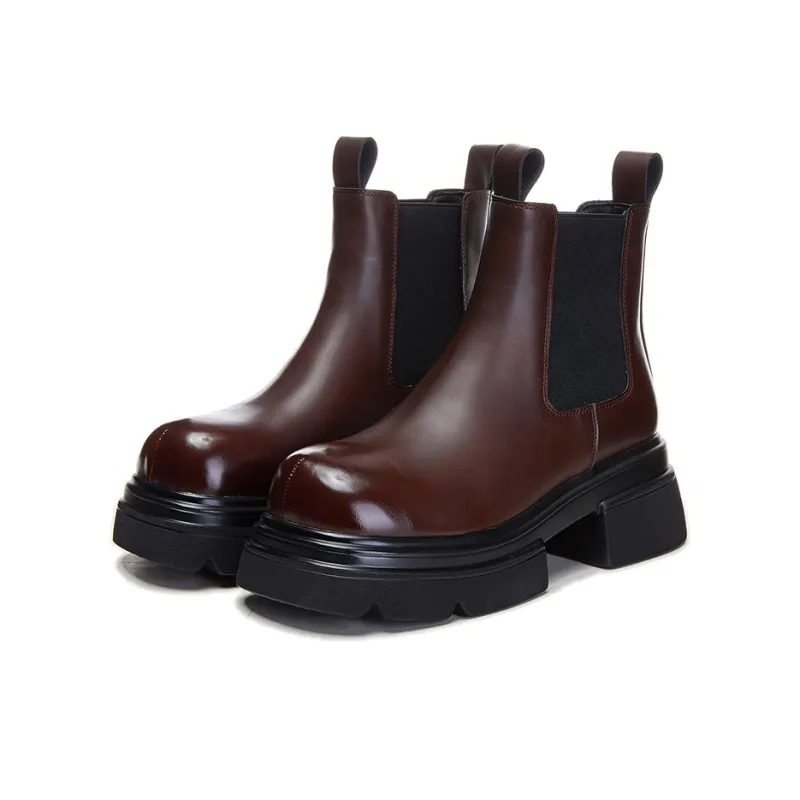YOUYUSHI Crew Chelsea Boots Women's-8