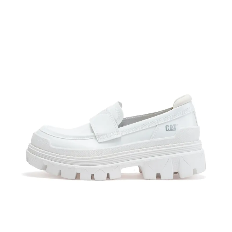 CAT Hardwear Loafer Abrasion Resistant Short Outdoor Boots Women's White-0