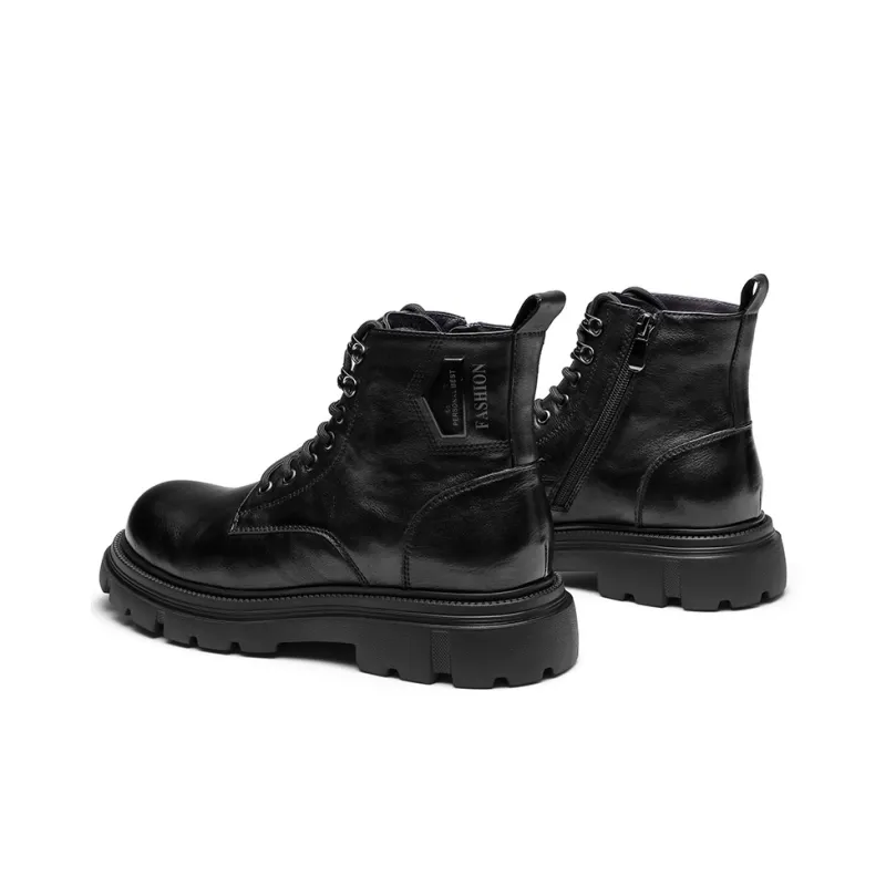 Strongman 3515 Martin Boot Men's Black Brown-4