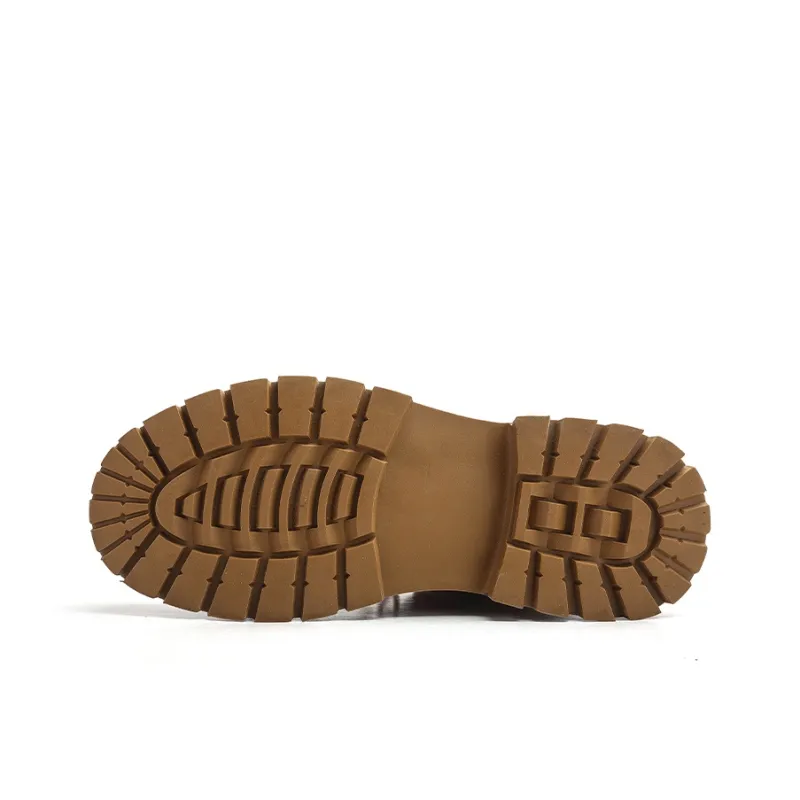 Jifffly Crew Martin Boot Unisex Camel-13