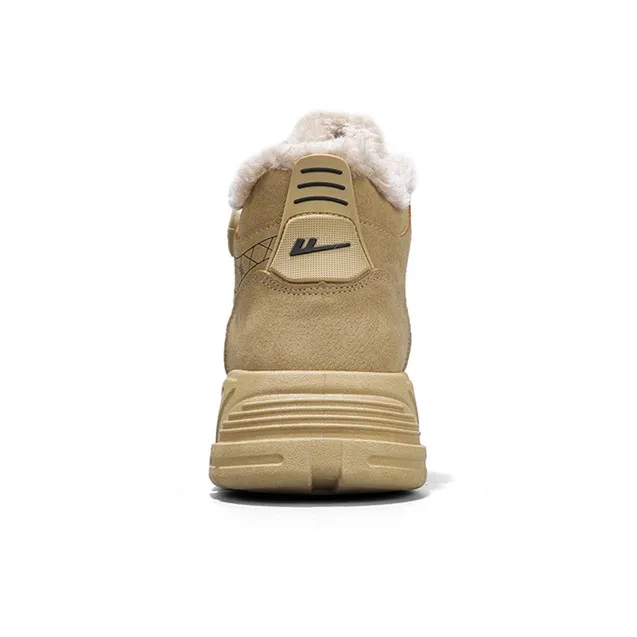 Warrior Warm Cushioning Crew Snow Boots Men's Khaki-5