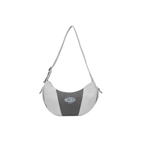 Skechers Fabric Crossbody Bag Shoulder Bag Unisex Glacier Gray