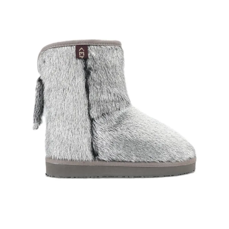 K.D.KENAZ Snow Boots Women's Silver-1