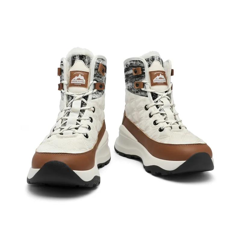 SNOW FLYING Short Snow Boots Unisex-35