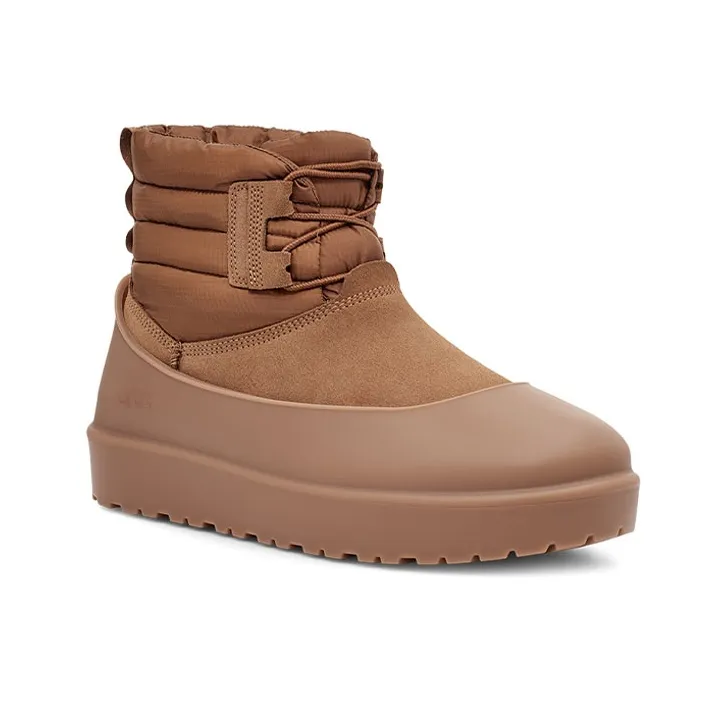 UGG Classic Mini Lace Up Weather Boot Chestnut-2