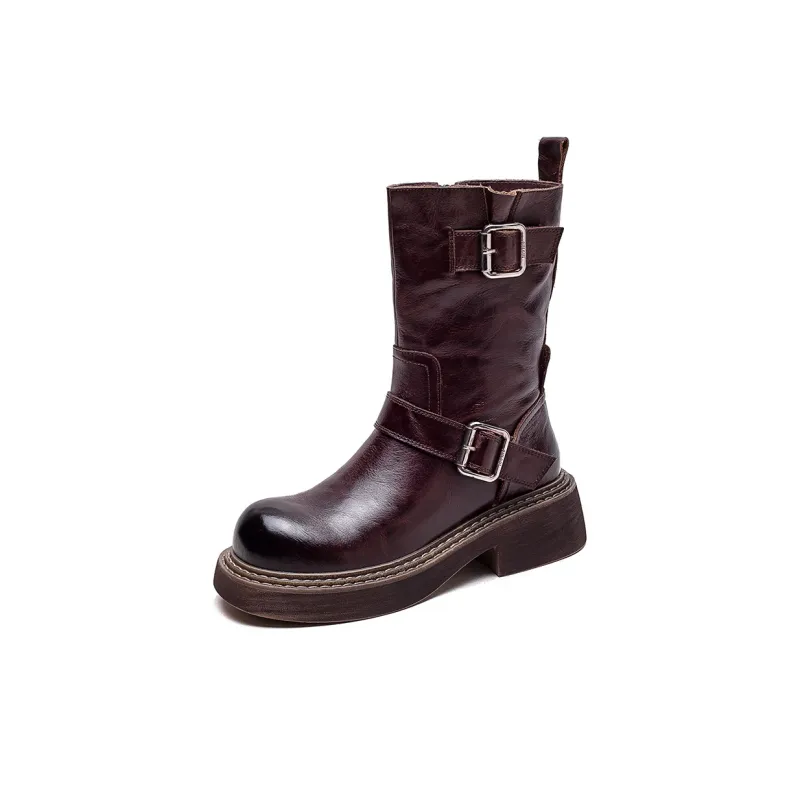 Yao Qia Ankle Boots 5cm Women's-1
