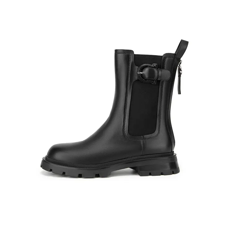 NATURSUN Crew Chelsea Boots 4cm Women's-0