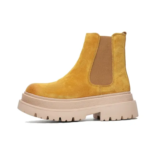 ΛOLUNKΛ Short Chelsea Boots Unisex