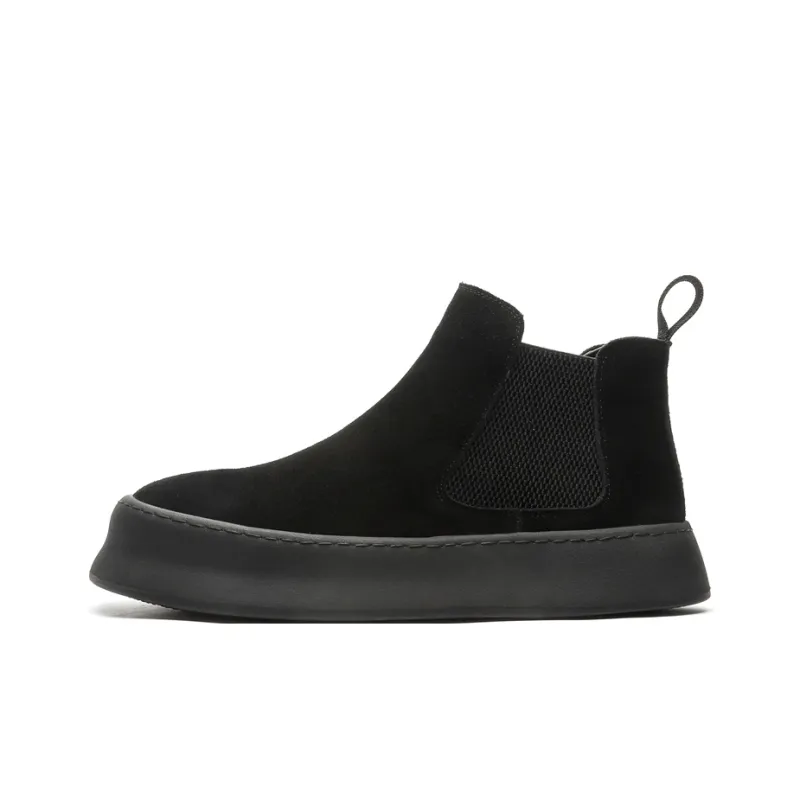 Chi Wolf Short Chelsea Boots Men's-0