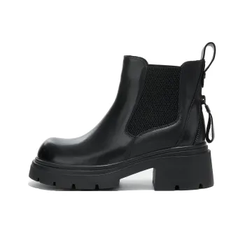 HARSON Short Chelsea Boots Women's Black