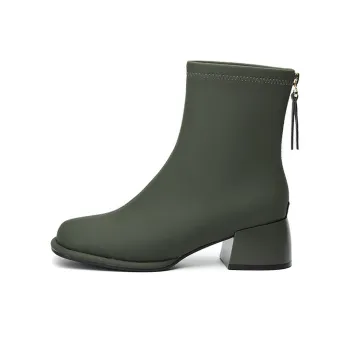 DAPHNE Ankle Boots Women's Black/Green