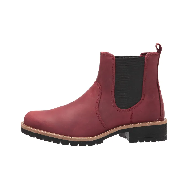 Ecco Crew Chelsea Boots Women's Red-0