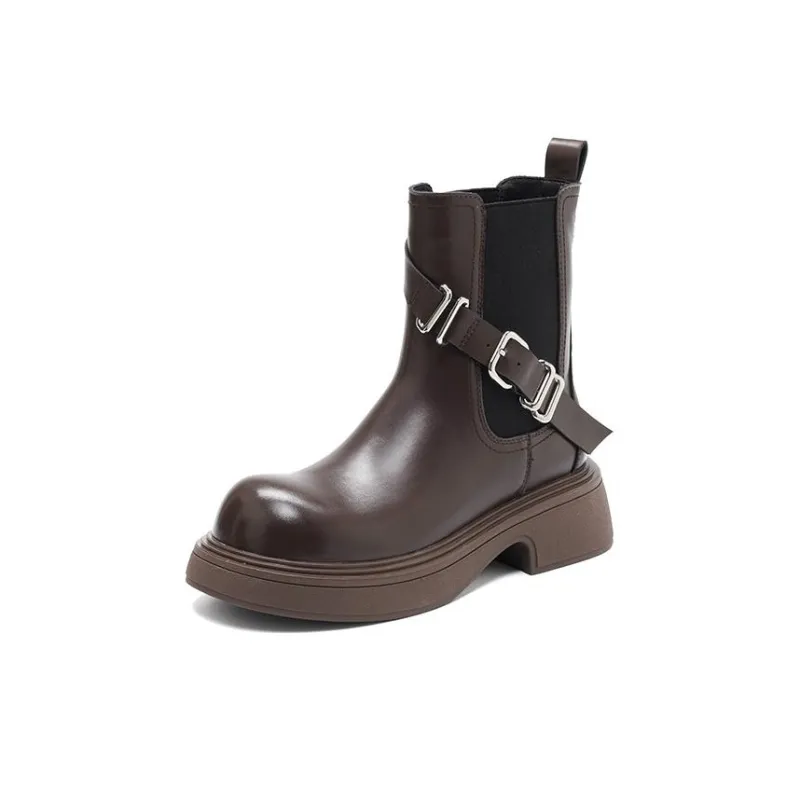 15 MINS Short Chelsea Boots 5cm Women's-1