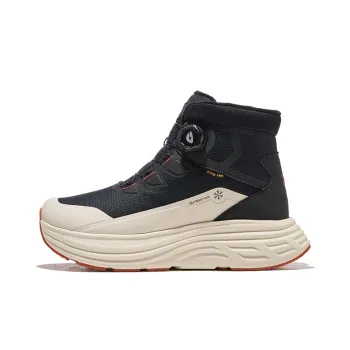 HOT POTATO Warm Cushioning Slip Resistant Short Snow Boots Unisex Black White