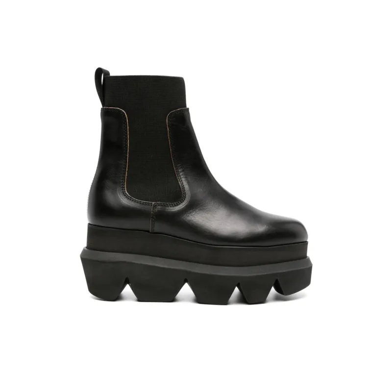 Sacai 90mm Chelsea Leather Boots Women's-1