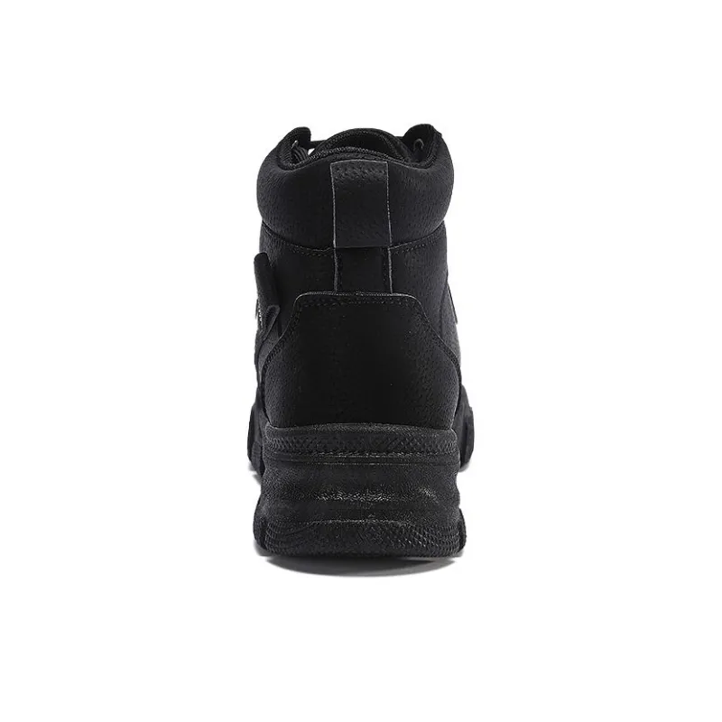 Warrior Short Snow Boots Men's Black-3