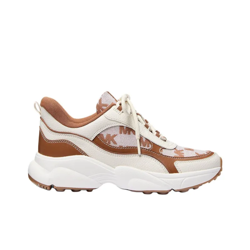 MICHAEL KORS Katrina Low-Top Casual Shoes Women's Brown-1