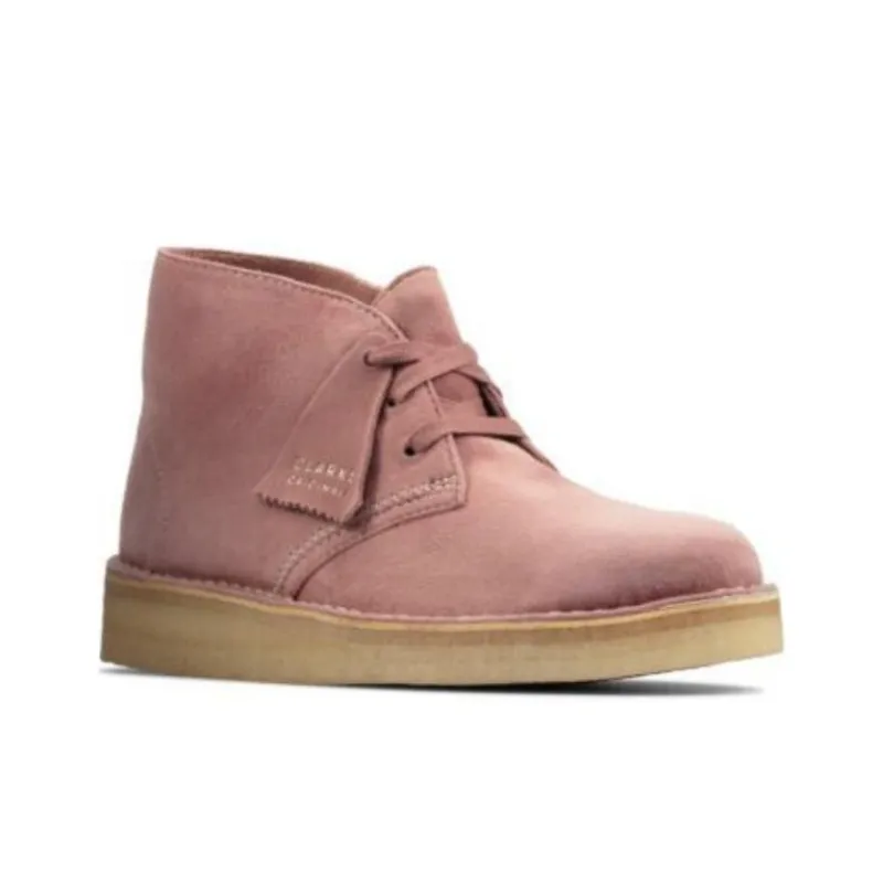 Clarks Ankle Boots Women's Pink-1