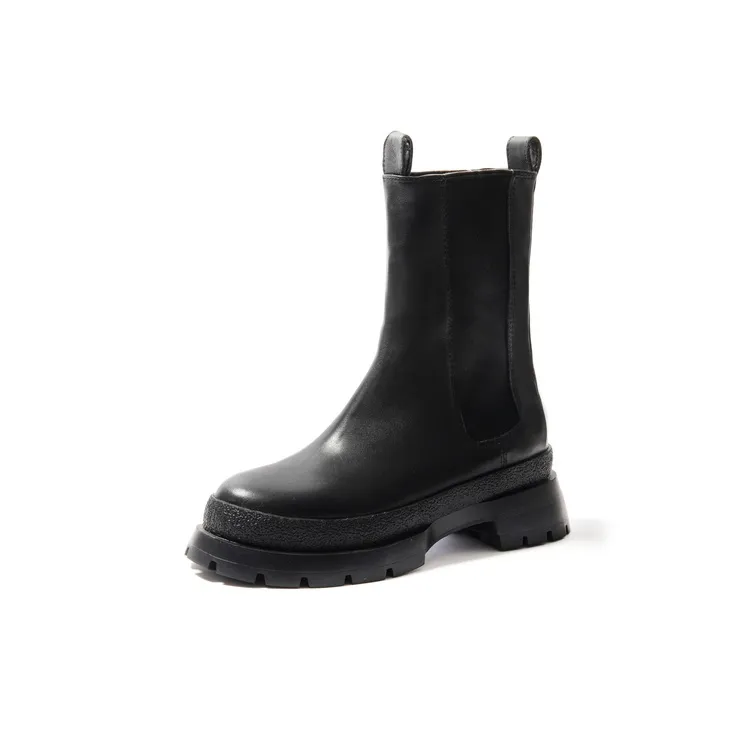 STEVE MADDEN Chelsea Boots Women's Black-1