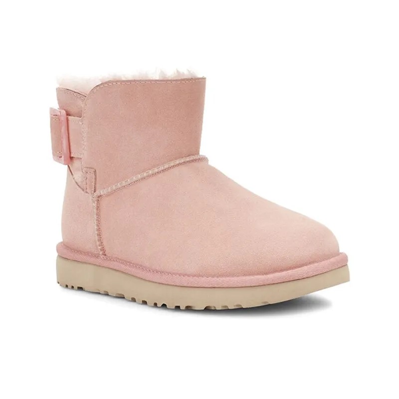 UGG Mini Bailey Fashion Buckle 'Light Pink' Women's-2