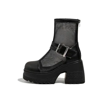 A Poinsettia Princess Ankle Boots Women's