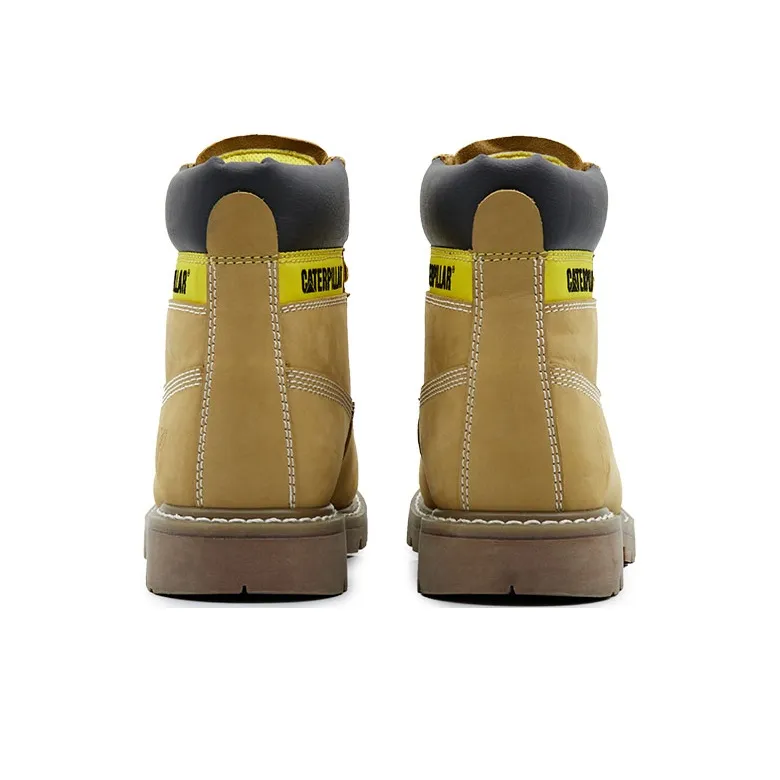 CAT Outdoor Boots Women's High Top Yellow-3