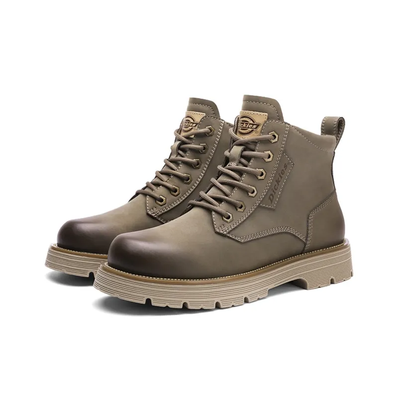 Dickies Martin Boots Men Khaki-4