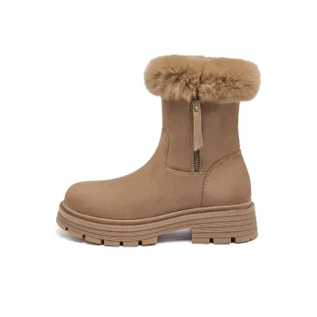 AGSDON Thermal Short Snow Boots Women's