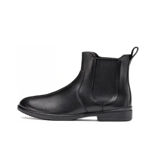 Ecco Short Chelsea Boots 2cm Women's Black