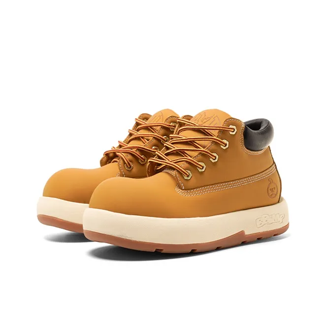 BBIMP Q Version Yellow Boots Ankle Boots Unisex Yellow-1