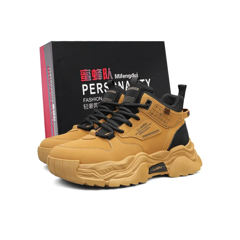 Team Bees Box Included Short Martin Boot Men's-4