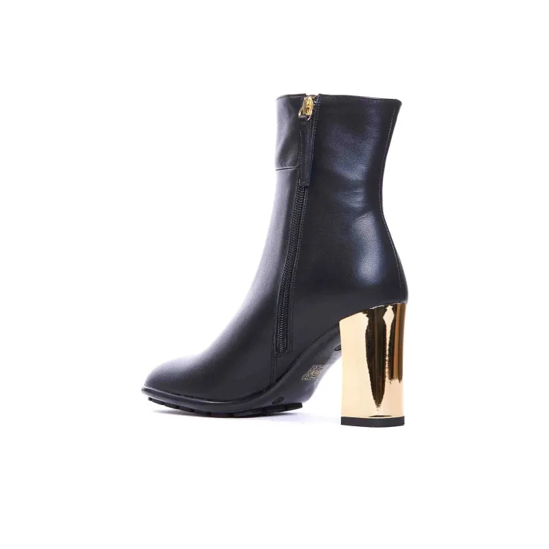 ANGEL ALARCON Ankle Boots 8cm Women's Black-1
