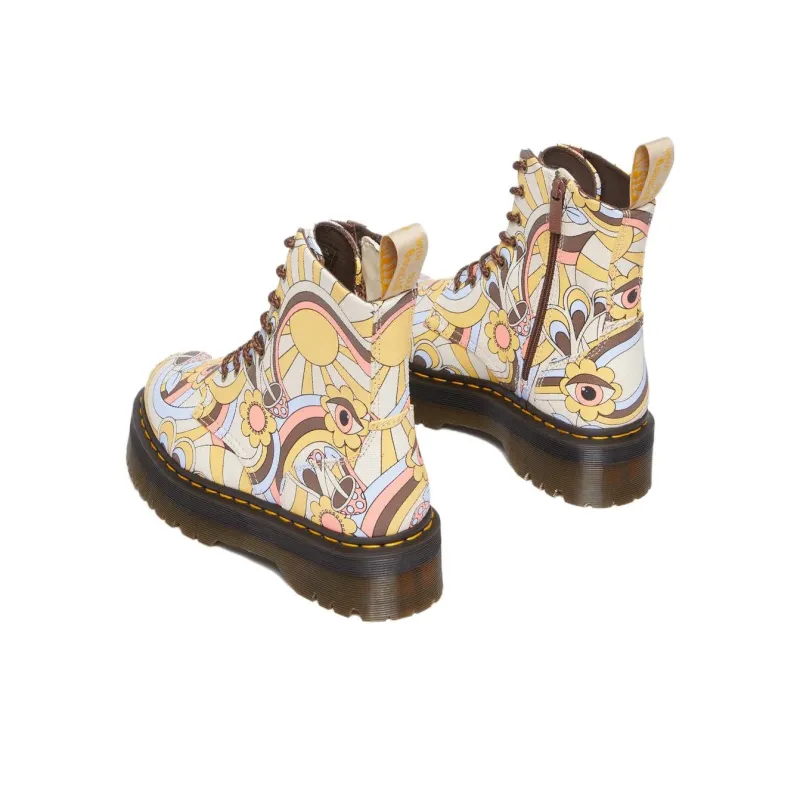 Dr.Martens JADON RETRO RAY Short Martin Boot Unisex Graffiti-3