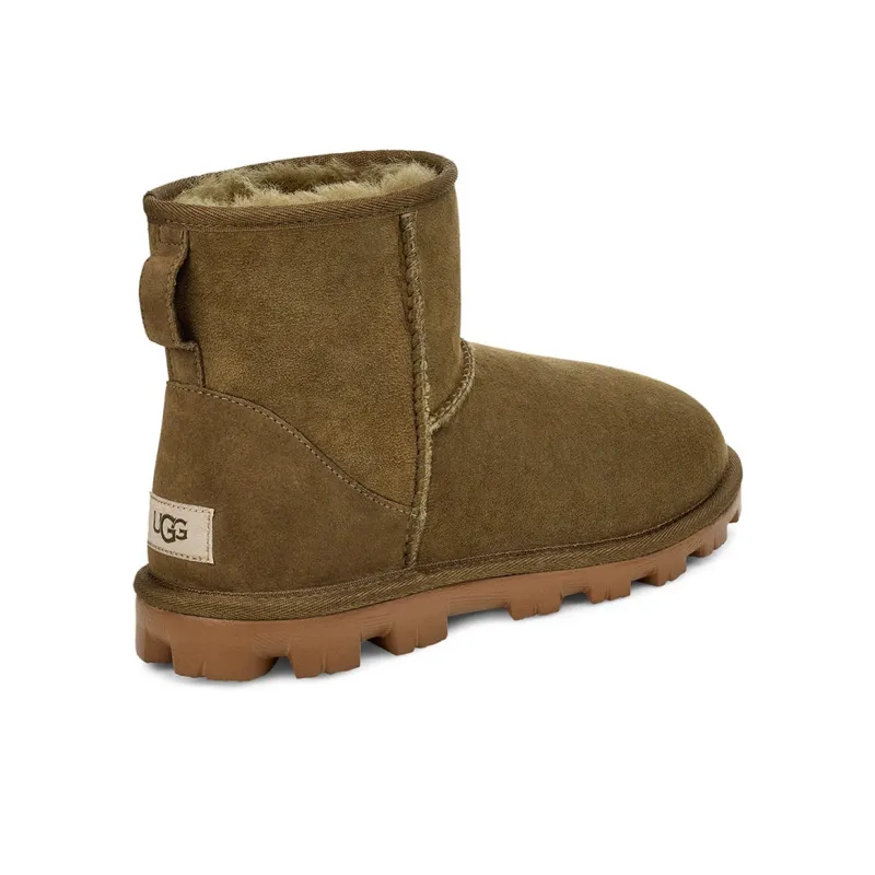 UGG Essential Snow Boots Women's Gray Green-3