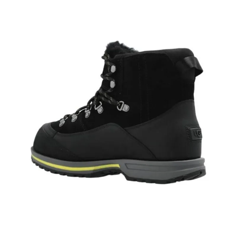 UGG Brecken Cushioning Short Outdoor Boots Unisex Black-2