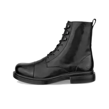 Ecco Metropole Seoul Short Martin Boot Men's Black